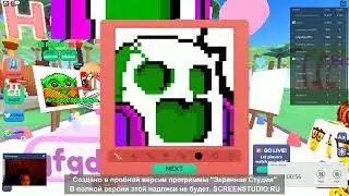 Играю в Роблокс в голодающие художники
