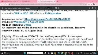 IISER Bhopal PhD Admission 2023-24 || PhD Admission 2023 || IISER Bhopal