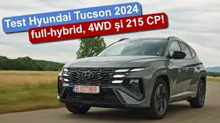 Test Hyundai Tucson 2024: full-hybird, 4WD și 215 CP!