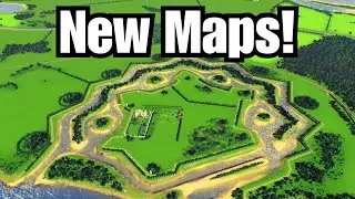 All New Maps in Cities: Skylines from Map Pack 4!
