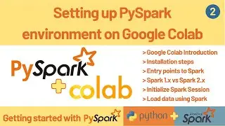 Setting up the PySpark environment on Google Colab
