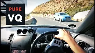 The Nissan 350Z | PURE SOUND POV drive through mountains
