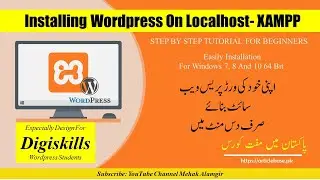 how to install wordpress on localhost - xampp step by step
