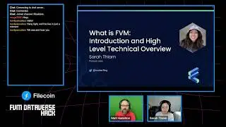 FVM 101 AMA - Sarah Thiam - FVM Dataverse Hackathon 2023