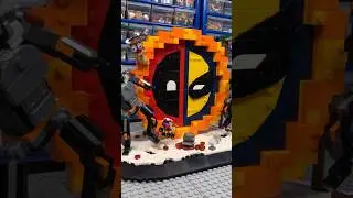 Deadpool & Wolverine Dance Intro Built Out Of LEGO! #LEGO #Marvel #deadpool #shorts #fyp