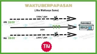 Menghitung Waktu Berpapasan Jam Berangkat Sama -MANTUL