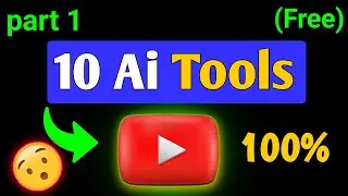 Use these 10 FREE Ai Tools if you are a Youtube Creator (GUARANTEED) 
