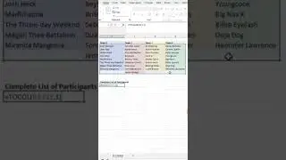 Data Consolidation #excel #excelshorts excel Tocol formula #dataconsolidation #exceltutorial