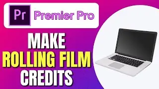 How To Make ROLLING FILM CREDITS In Premiere Pro | Easy Tutorial