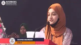 Celebrating the Legacy of Averroes: Shafira Mahnoor - Std-6