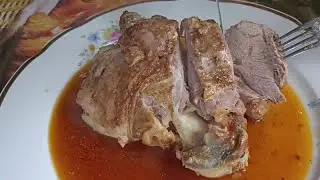 Сочная баранина в тандыре и овощи на углях