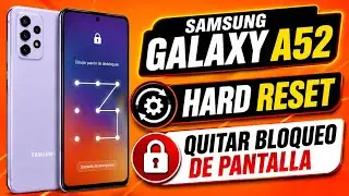 How to format Samsung A52 [hard reset] factory reset recovery mode