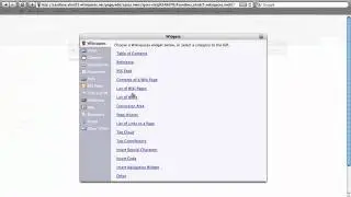Creating Navigation in Wikispaces