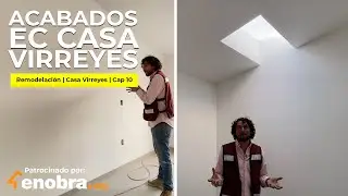 We already see the white color, starting with the finishes of the virreyes house | Cap 10