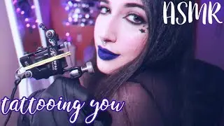 ASMR ♡ tattooing you roleplay (brazilian portuguese)