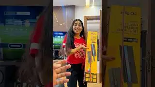 RGB lights ki kari unboxing 🤩 #priyalkukreja #shorts #ytshorts