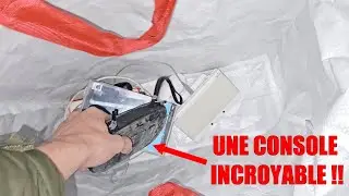 Vide grenier pluvieux ultra chanceux ! Console collector et plein de jeux !