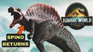 Spinosaurus 100% Confirmed for Jurassic World Rebirth 😱| Two other iconic dinosaurs return|