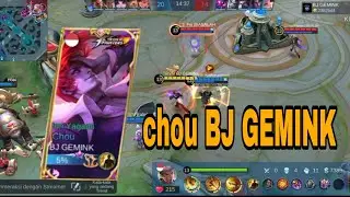 Chou BJ GEMINK suprime lancelot indonesa gameplay - mobile legends