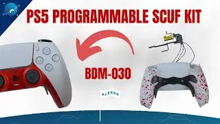 PS5 Scuf Programmierbares Umbauset | Für die neue BDM-030 Version | Vorgefertigt und easy to install