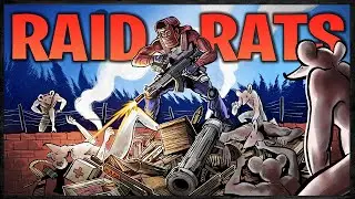 SOLO RAIDER vs RATS | Rust Raid Movie