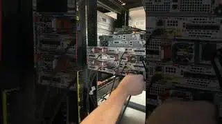 The first step when configuring the Dell PowerStore 1200T is to connect management and power.