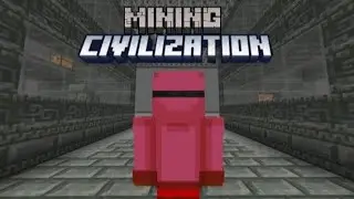 Minecraft but, I Join MINING CIVILIZATION