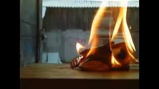 Что мы едим? Как горят чипсы