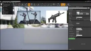 6. Рассмотрим Viewport, staticmesh, actor, контекстное меню, UV, Коллизия в Unreal Engine 4