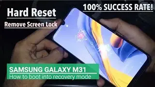 Samsung Galaxy M31 - How To Boot Into Recovery Mode | Hard Reset | Remove Screen Lock