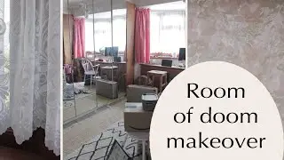 Can I change the room of doom into a cozy, pattern clashing guest bedroom??