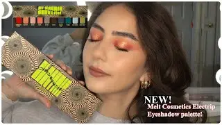 TRYING OUT THE NEW MELT COSMETICS ELECTRIP EYESHADOW PALETTE!
