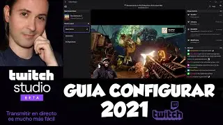 CONFIGURACIÓN TWITCH STUDIO PARA HACER STREAMING EN 2021 ALTERNATIVA A OBS