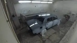 Nardo Grey Lada 2107 Paint. Color LY7C.