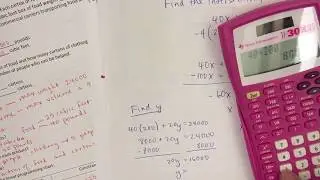 Section 7.5 Food and Clothing Problem Part 4 of 4