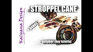 Stroppel canes + bonus - polymer clay tutorial 098