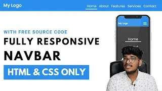 Responsive navbar using html and CSS | Navbar html CSS | Media Query | Html and CSS | Deepak sir