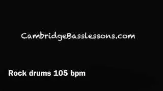 Rock drums 105 bpm - Free drum loops