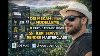 3DS Max Cosmos Browser Kullanımı | Hazır Asset ile Hızlı Sahne (Part 5)