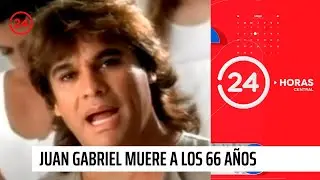 Juan Gabriel muere a los 66 años producto de un infarto | 24 Horas TVN Chile
