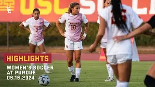 Women’s Soccer - USC 1, Purdue 0: Highlights (9/19/24)