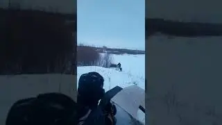 Переоценил свои возможности. Перевернулся на буране😁
