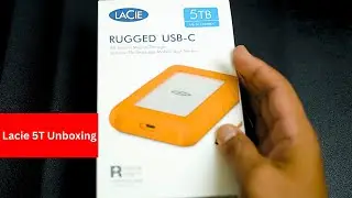 Unboxing the Lacie 5TB Rugged External Hard Drive – Fast, Durable, and Perfect for Creators!
