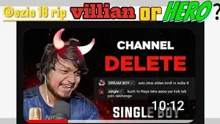 The New Controversy On YouTube 😱🤬 @ezio18rip And @singleboyyyy