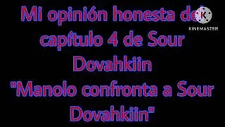 Mi opinión sincera del video de Tyrus/Sour Dovahkiin u.u /Man456 el erizo