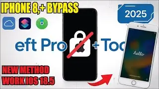 iPhone 8 iCloud Bypass 2025  EFT Pro & Other Tools Full Guide