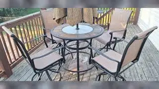 Replacing an old patio sling