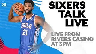 Joel Embiid drops a triple-double in return | Sixers Talk live from Rivers Casino