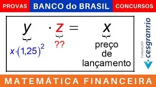 MATEMÁTICA FINANCEIRA 💰 CONCEITOS GERAIS #exercícios #provas #cesgranrio #concursos