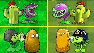 Random 10 Team Plants PVZ 1 vs PVZ 2 Battlez - Which Team Plant Will Win?